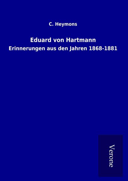 Produktbild: Eduard von Hartmann