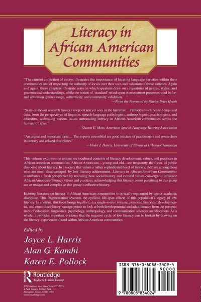 Produktbild: Literacy in African American Communities