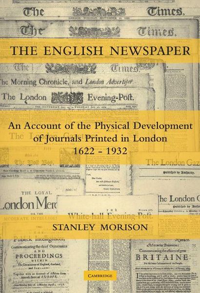 Produktbild: The English Newspaper, 1622 1932