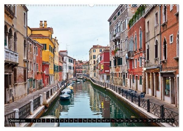Produktbild: Besuch in Venedig (hochwertiger Premium Wandkalender 2026 DIN A2 quer), Kunstdruck in Hochglanz