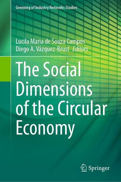 Produktbild: The Social Dimensions of the Circular Economy