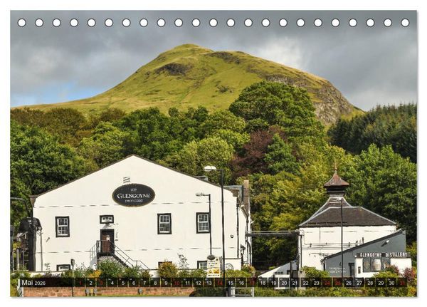 Produktbild: Whisky Distillery - Schottische Brennereien (Tischkalender 2026 DIN A5 quer), CALVENDO Monatskalender