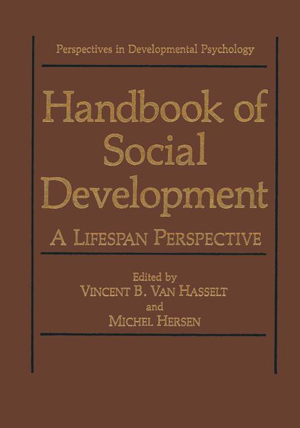 Produktbild: Handbook of Social Development