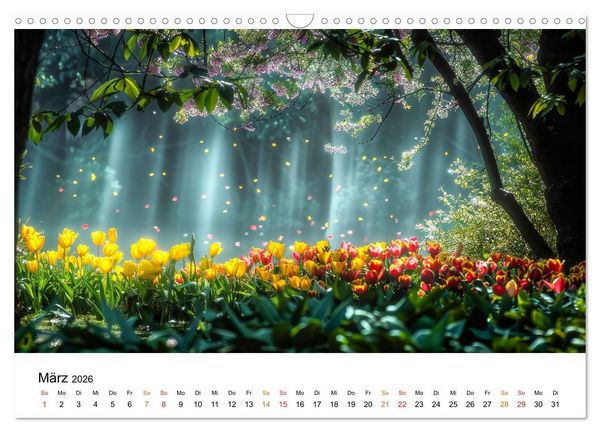 Produktbild: Natur im Jahr (Wandkalender 2026 DIN A3 quer), CALVENDO Monatskalender