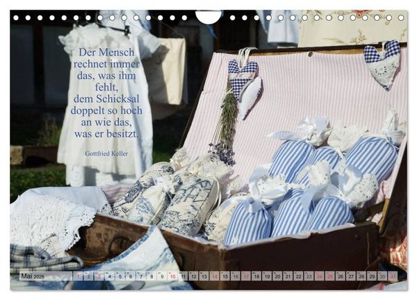 Produktbild: Weises (Wandkalender 2026 DIN A4 quer), CALVENDO Monatskalender