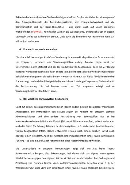 Produktbild: Frauen haben anders Darm