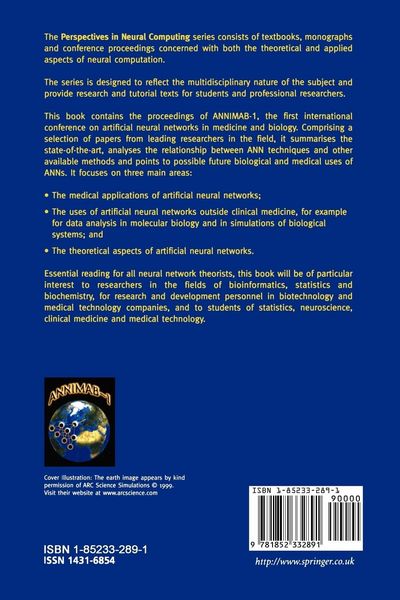 Produktbild: Artificial Neural Networks in Medicine and Biology