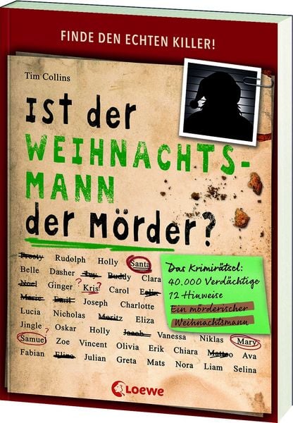 Produktbild: Ist der Weihnachtsmann der M&ouml;rder? (Cross-Out-Crime Logikr&auml;tsel)