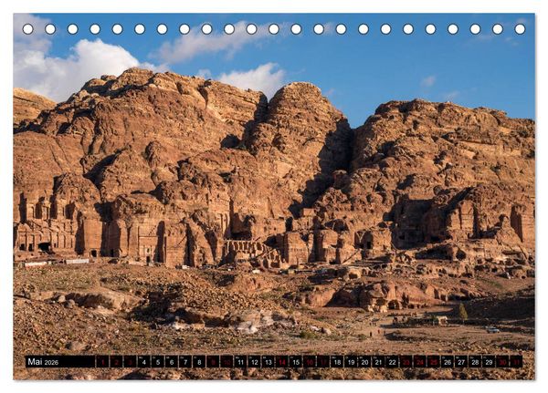 Produktbild: Petra - Jordanien (Tischkalender 2026 DIN A5 quer), CALVENDO Monatskalender