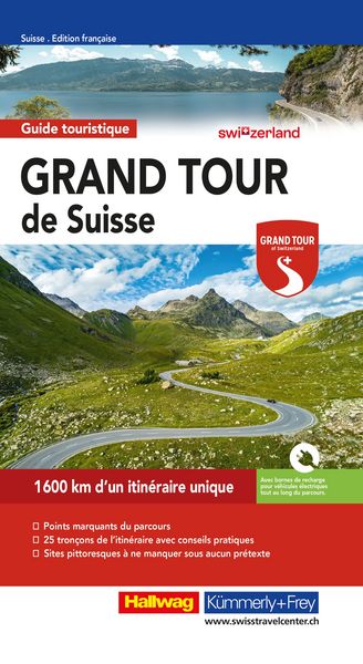 Produktbild: Hallwag Reisef&uuml;hrer Grand Tour de Suisse, franz&ouml;sische Ausgabe