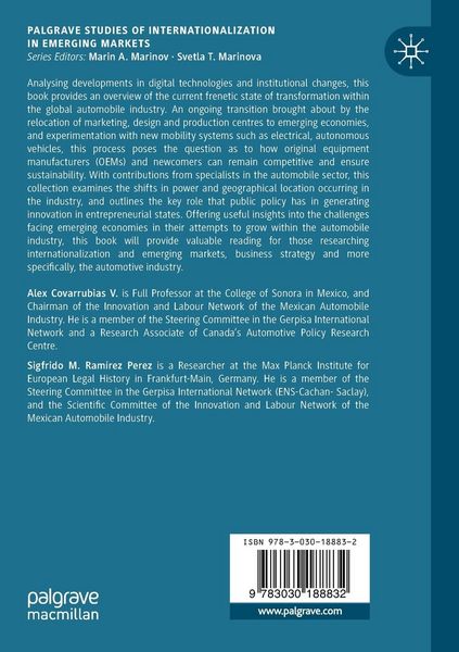 Produktbild: New Frontiers of the Automobile Industry