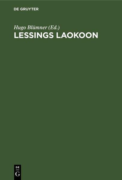 Produktbild: Lessings Laokoon