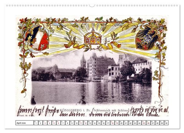 Produktbild: Gruss aus K&ouml;nigsberg (Wandkalender 2026 DIN A2 quer), CALVENDO Monatskalender