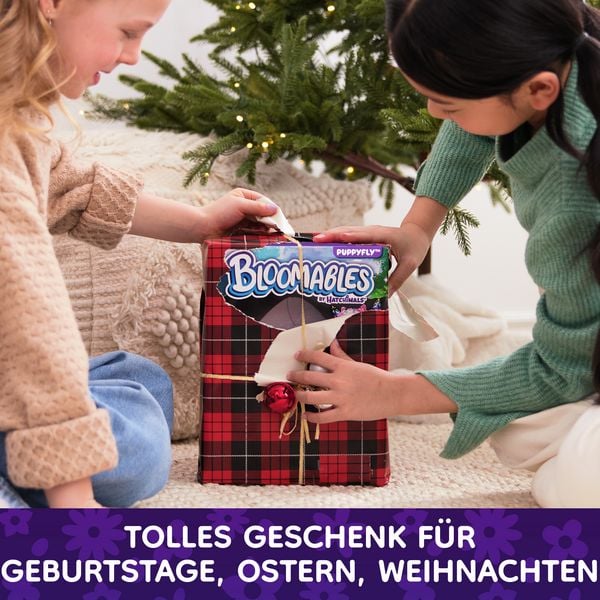 Produktbild: Bloomables von Hatchimals - Puppyfly, Interaktives Spielzeug mit &Uuml;berraschung, doppelter Verwandlung und &uuml;ber 100 Ger&auml;uschen und Reaktionen