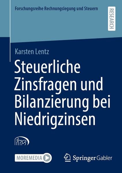 Produktbild: Steuerliche Zinsfragen und Bilanzierung bei Niedrigzinsen