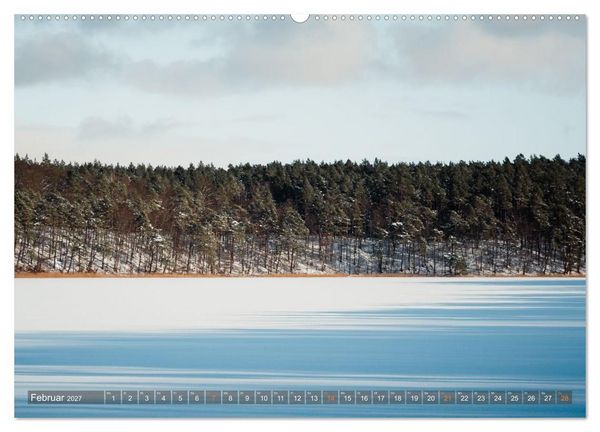 Produktbild: Lychen - zwischen Wald und Seen (hochwertiger Premium Wandkalender 2027 DIN A2 quer), Kunstdruck in Hochglanz