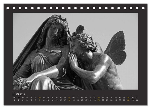Produktbild: Dresdens stille Gesten (Tischkalender 2026 DIN A5 quer), CALVENDO Monatskalender