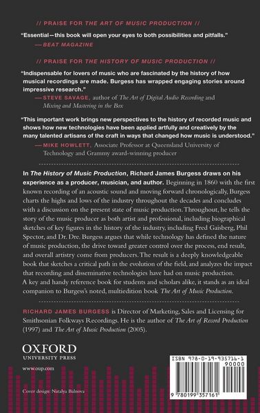 Produktbild: The History of Music Production