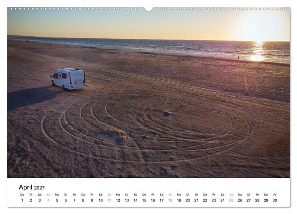 Produktbild: D&auml;nemark - Mit dem Wohnmobil durch J&uuml;tland (Wandkalender 2027 DIN A2 quer), CALVENDO Monatskalender