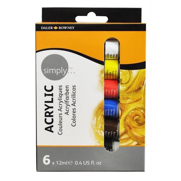 simply Acryl Set 6 Stück