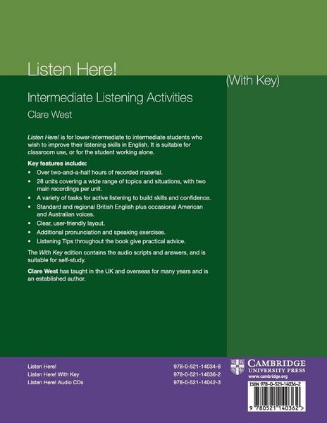 Produktbild: Listen Here! Intermediate