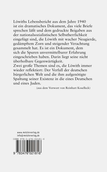 Produktbild: Mein Leben in Deutschland vor und nach 1933