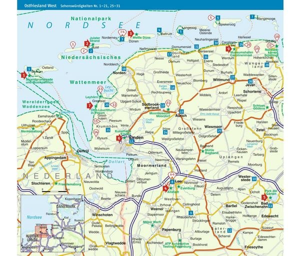 Produktbild: ADAC Reisef&uuml;hrer Ostfriesland und Ostfriesische Inseln