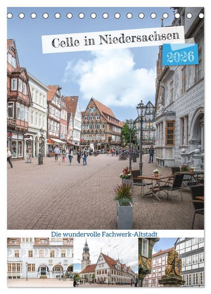 Produktbild: Celle in Niedersachsen (Tischkalender 2026 DIN A5 hoch), CALVENDO Monatskalender