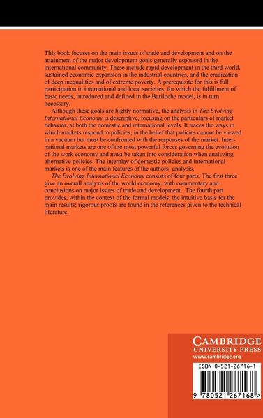 Produktbild: The Evolving International Economy