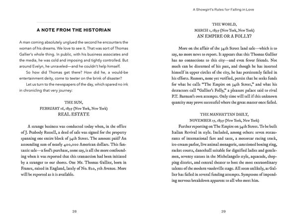 Produktbild: A Showgirl's Rules for Falling in Love