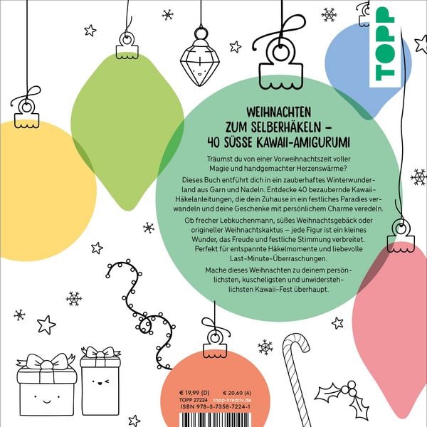 Produktbild: Kawaii H&auml;kel Weihnachten