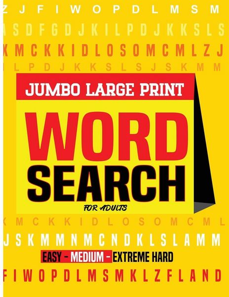 Produktbild: Jumbo Word Search Book for Adults Large Print
