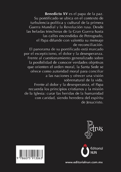 Produktbild: Benedicto XV El papa de la paz