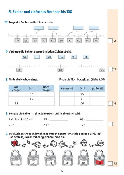 Produktbild: &Uuml;bungsheft mit Tests in Mathe 2. Klasse