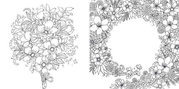 Produktbild: Bl&uuml;tentraum &ndash; Florale Motive ausmalen
