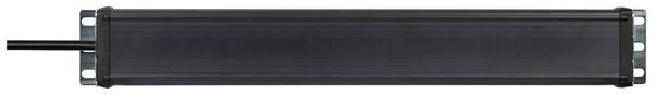Produktbild: Brennenstuhl 1156057018 Steckdosenleiste 19 Zoll 8fach Schwarz, Lichtgrau Schutzkontakt 1St.