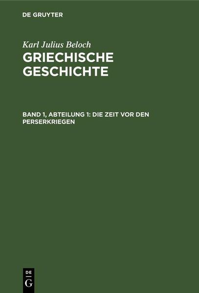 Produktbild: Die Zeit vor den Perserkriegen
