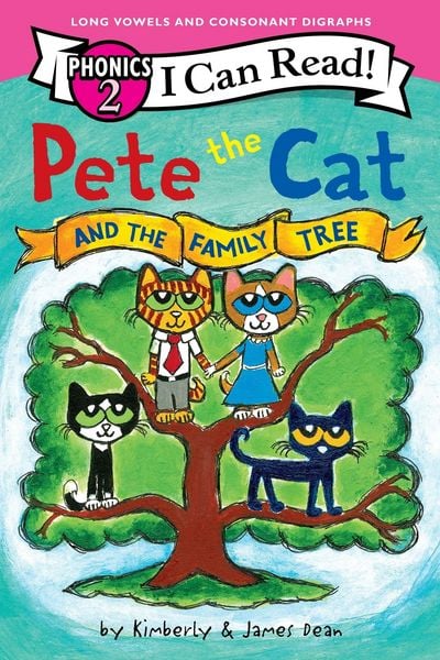 Produktbild: Pete the Cat and the Family Tree (I Can Read Phonics)