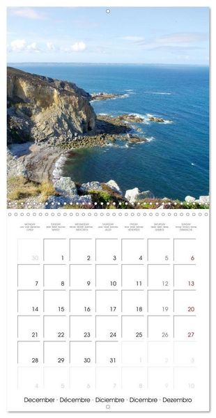 Produktbild: Le village de Rostudel (Calendrier mural carr&eacute; 2026 30x30 cm) Calendrier double avec une page pour vos prises de notes