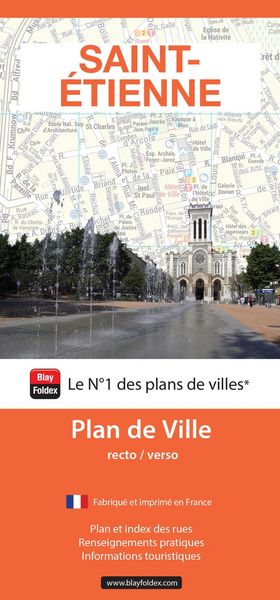 Produktbild: Saint-Etienne : Plan de Ville (Edition 2025)