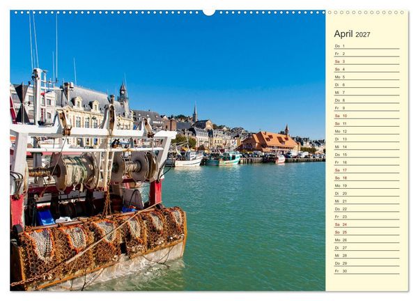 Produktbild: Zauberhafte Normandie: Frankreichs wilde, wunderbare K&uuml;ste (hochwertiger Premium Wandkalender 2027 DIN A2 quer), Kunstdruck in Hochglanz