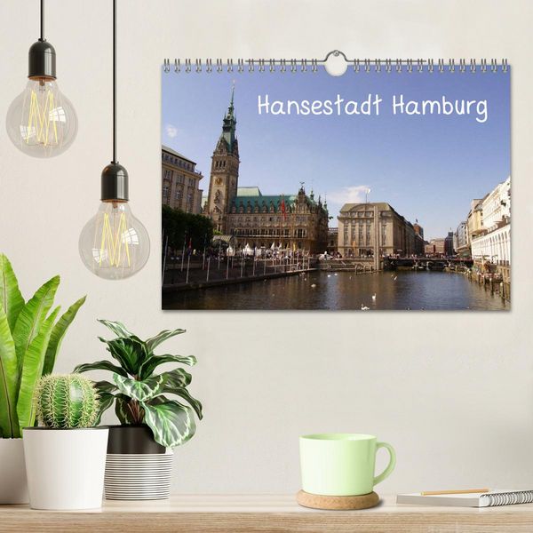 Produktbild: Hansestadt Hamburg (Wandkalender 2026 DIN A4 quer), CALVENDO Monatskalender