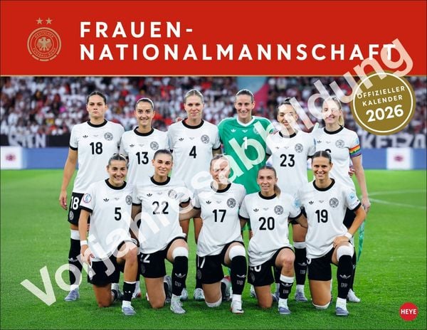 Produktbild: DFB Frauen Posterkalender 2027