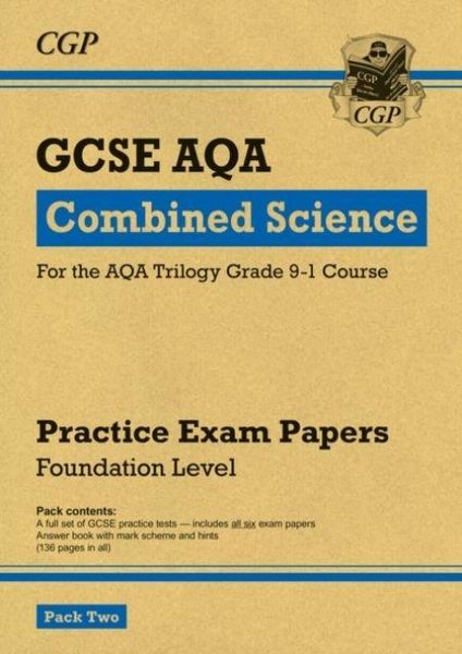 Produktbild: GCSE Combined Science AQA Practice Papers: Foundation Pack 2