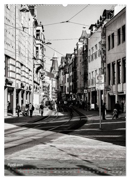 Produktbild: Ein Blick auf Erfurt (hochwertiger Premium Wandkalender 2026 DIN A2 hoch), Kunstdruck in Hochglanz