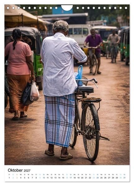 Produktbild: Erlebe Sri Lanka &ndash; Die Menschen hinter der Magie (Wandkalender 2027 DIN A4 hoch), CALVENDO Monatskalender