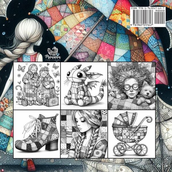 Produktbild: Patchwork People Coloring Book for Adults 2