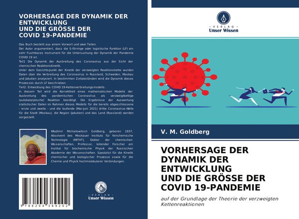 Produktbild: Vorhersage der Dynamik der Entwicklung und die Gr&ouml;sse der Covid 19-Pandemie