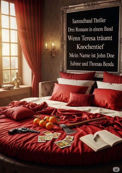 Sammelband Thriller - Drei Romane in einem Band, Taschenbuch von Sabine und Thomas Benda, Epubli, 9783819765506