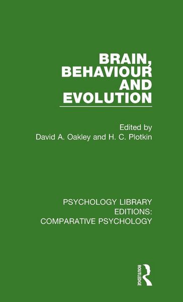 Produktbild: Brain, Behaviour and Evolution